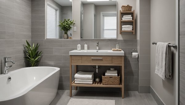 Astuces pour aménager une petite salle de bain fonctionnelle